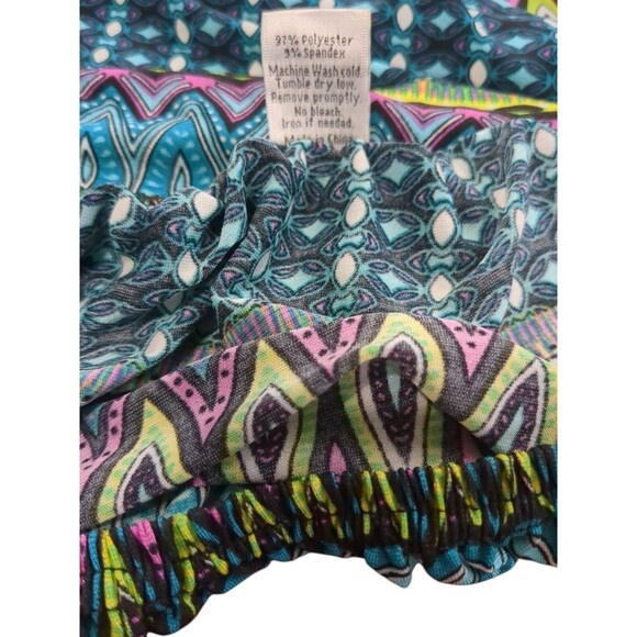 Win Win Turquoise, Yellow, Pink Women's 1/2 sleeve tunic - LG-XL - Picture 5 of 8